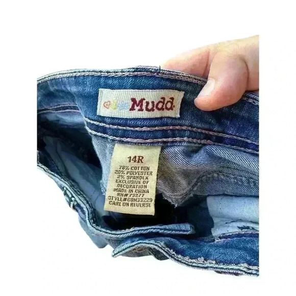 MUDD | Vintage Y2K Girls low rise straight leg Jean | SIZE 14R - Picture 9 of 9